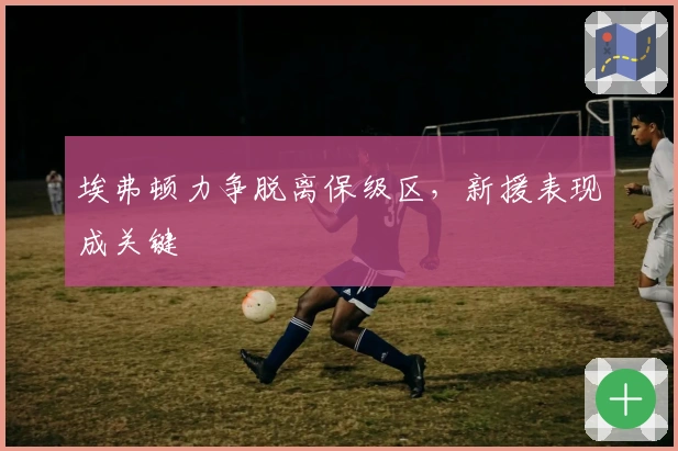 埃弗顿力争脱离保级区,新援表现成关键